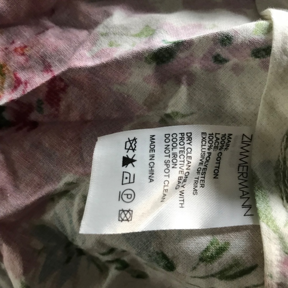 NWOT Zimmerman heather off shoulder dress - Picture 11 of 13